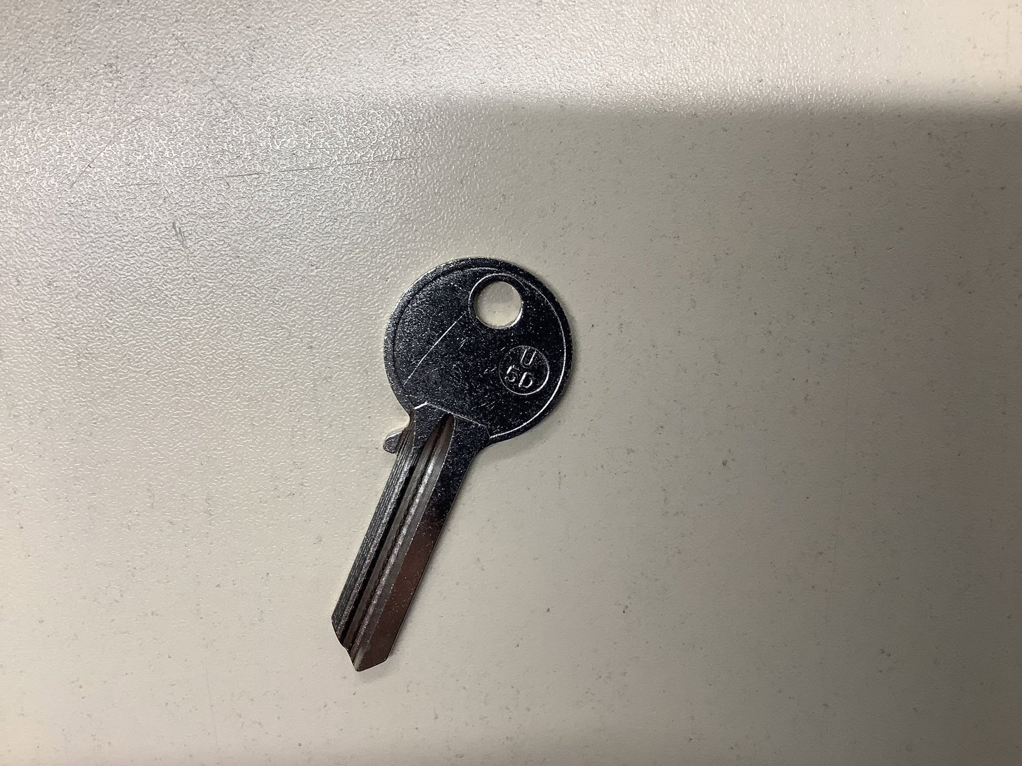 Freshly cut key